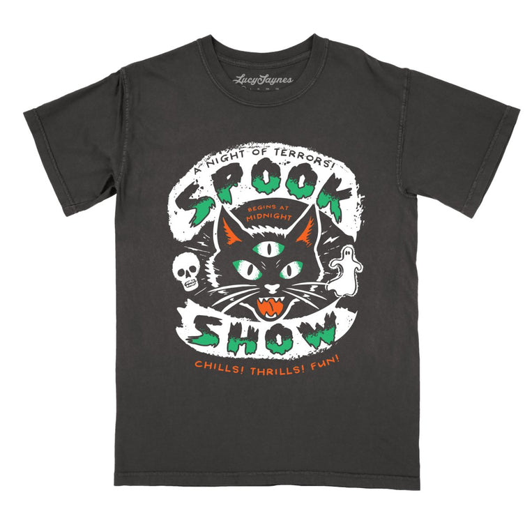 Spook Show Comfort Colors Graphic Tee - Pepper
