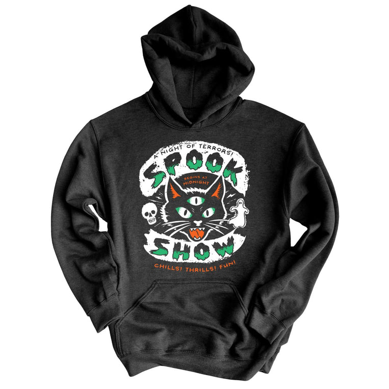 Spook Show Graphic Hoodie - Charcoal Heather
