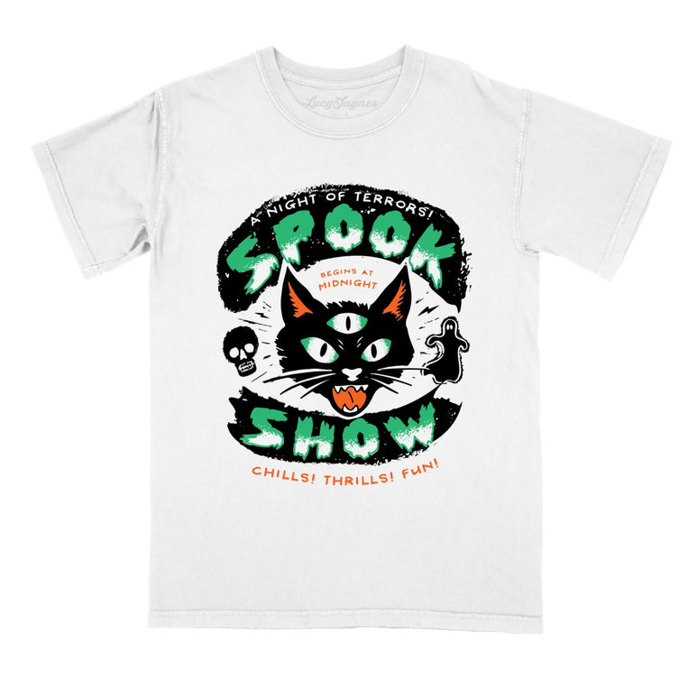 Spook Show Comfort Colors Graphic Tee - White