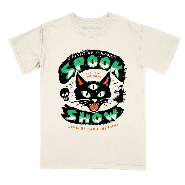 Spook Show Comfort Colors Graphic Tee - Ivory