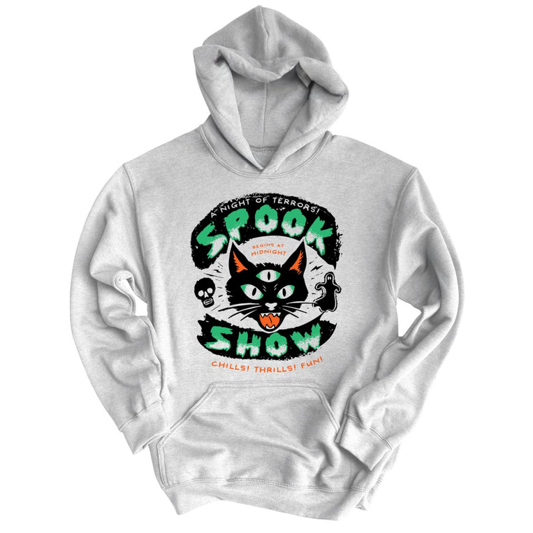Spook Show Graphic Hoodie - Grey Heather