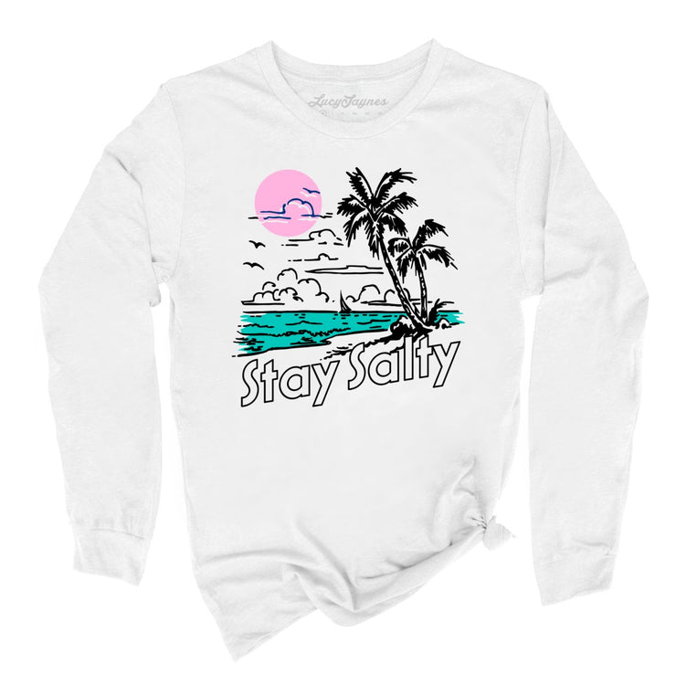Stay Salty Graphic Long Sleeve Tee