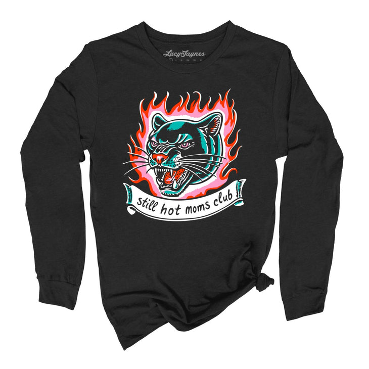 Still Hot Moms Club Long Sleeve Tee