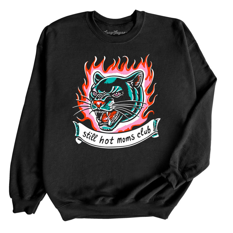 Still Hot Moms Club Graphic Sweatshirt