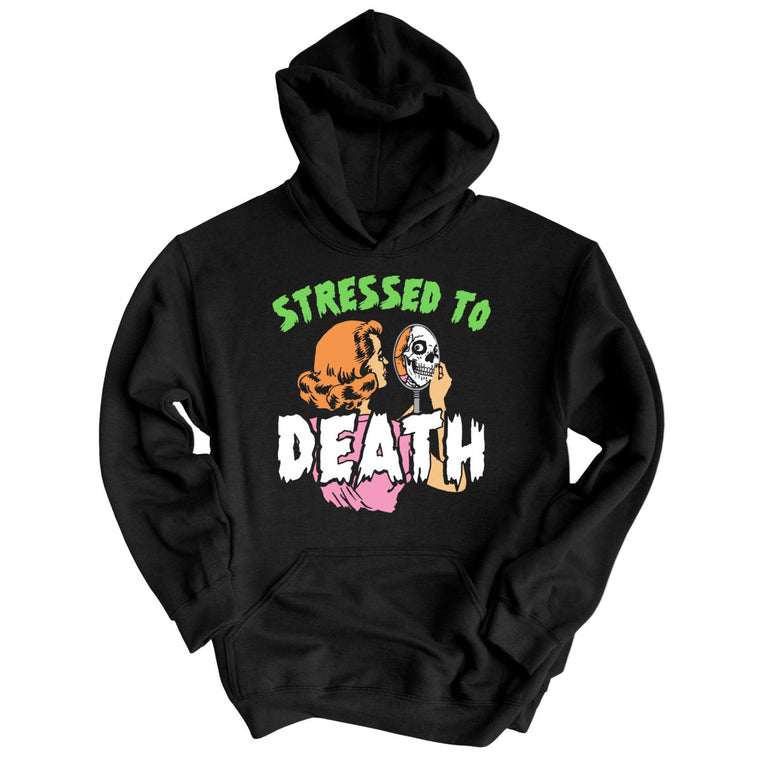 Stressed To Death Graphic Hoodie