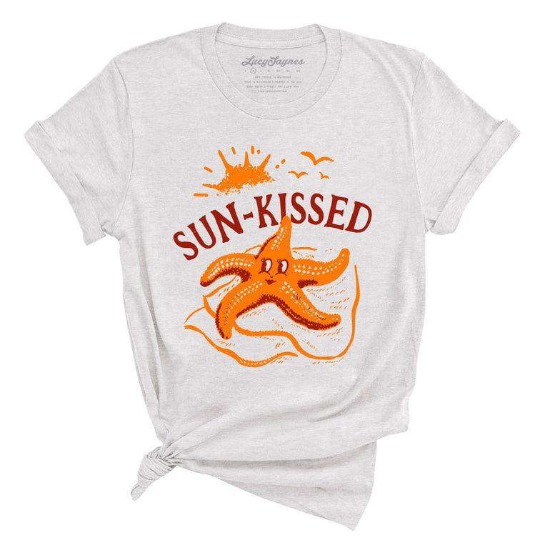 Sun-Kissed Graphic Tee - Ash