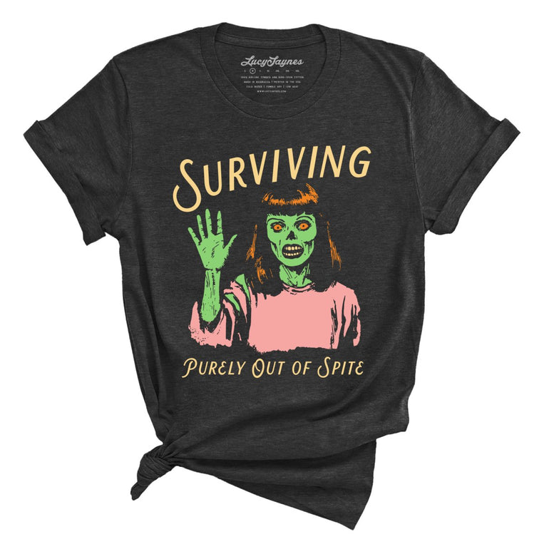 Surviving Purely Out Of Spite Graphic Tee