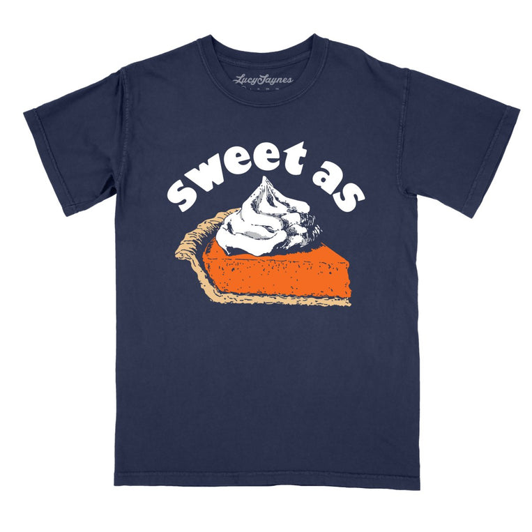 Sweet As Pumpkin Pie Comfort Colors Graphic Tee