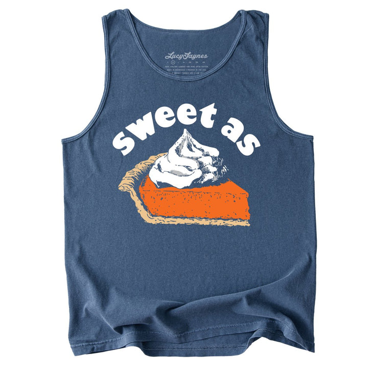 Sweet As Pumpkin Pie Comfort Colors Tank Top