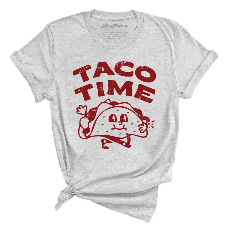 Taco Time Graphic Tee - Athletic Heather