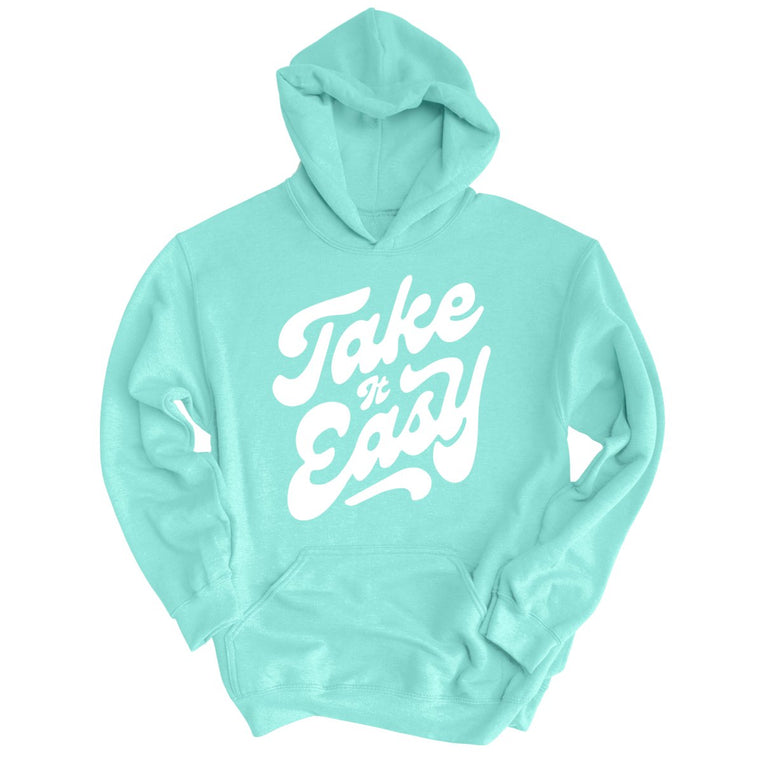 Take it Easy Graphic Hoodie - Mint