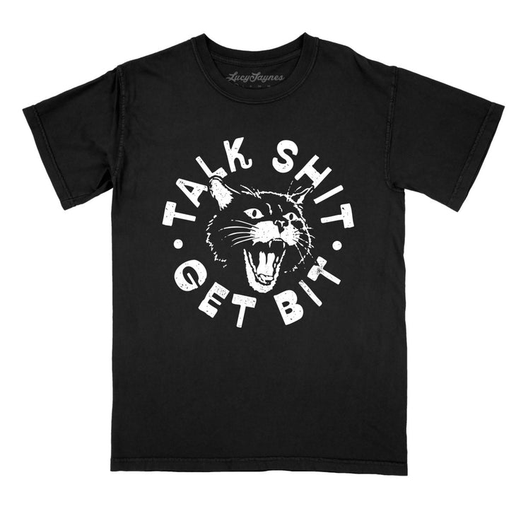Talk Shit Get Bit Comfort Colors Tee