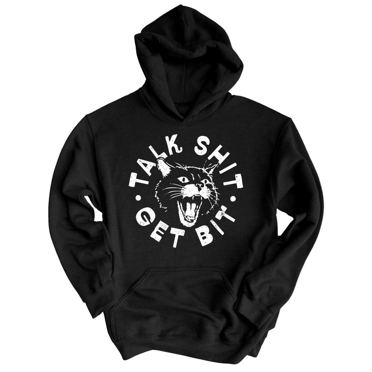 Talk Shit Get Bit Graphic Hoodie