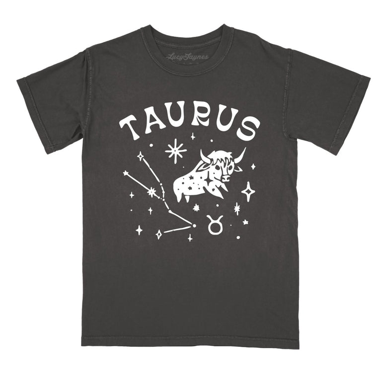 Taurus Comfort Colors Graphic Tee - Pepper