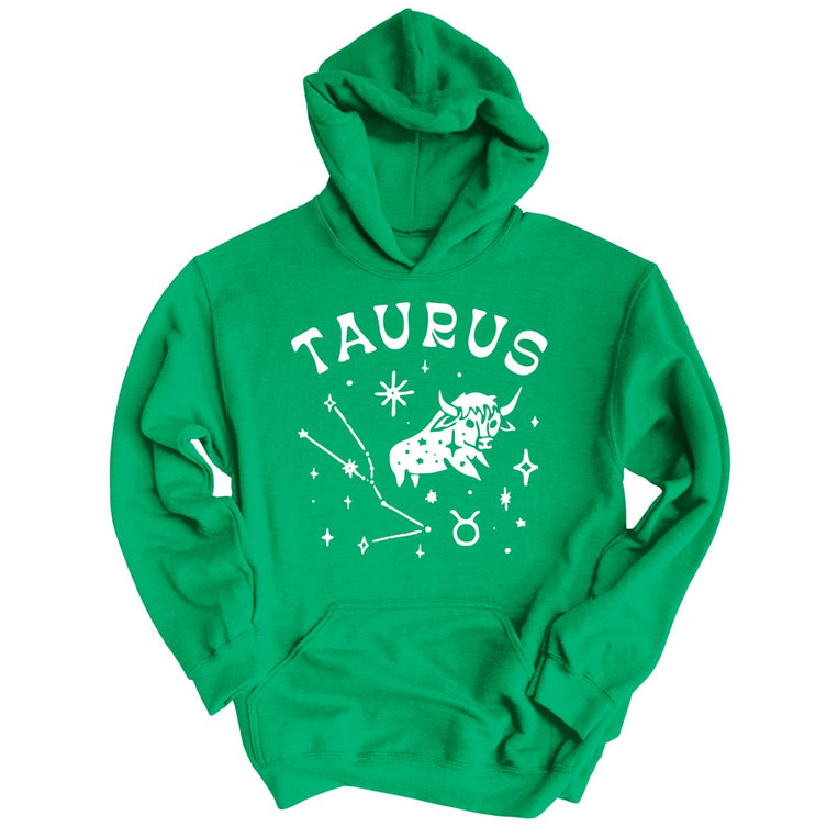 Taurus Graphic Hoodie - Irish Green