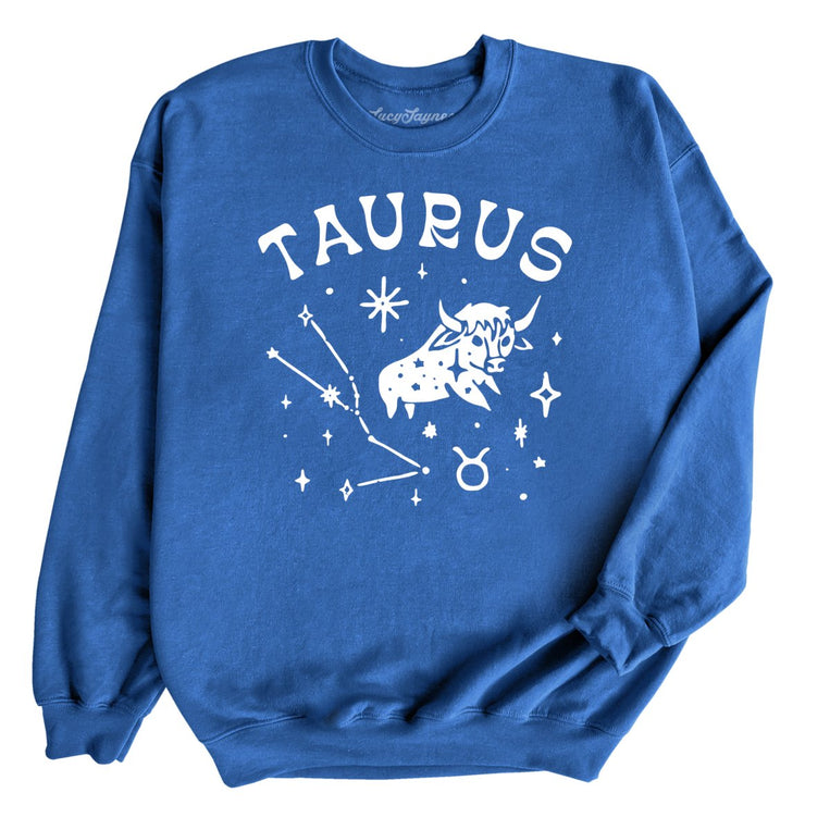 Taurus Graphic Sweatshirt - Royal