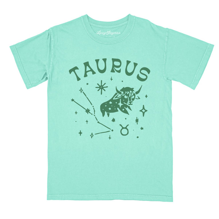 Taurus Comfort Colors Graphic Tee - Island Reef
