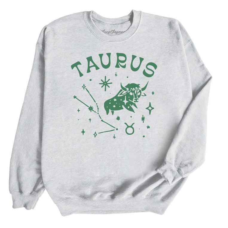 Taurus Graphic Sweatshirt - Ash