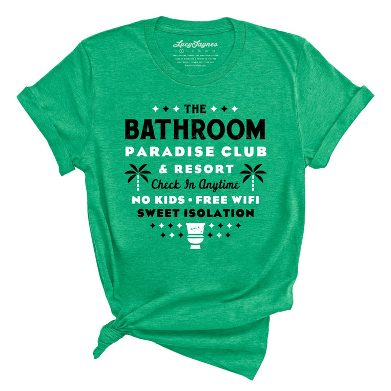 The Bathroom Paradise Club Graphic Tee - Heather Kelly