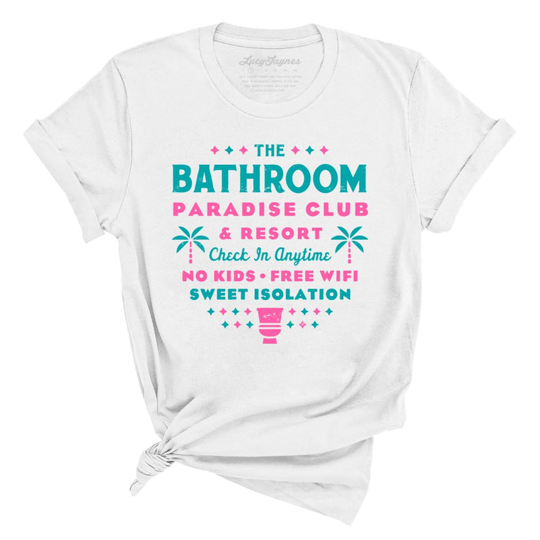 The Bathroom Paradise Club Graphic Tee