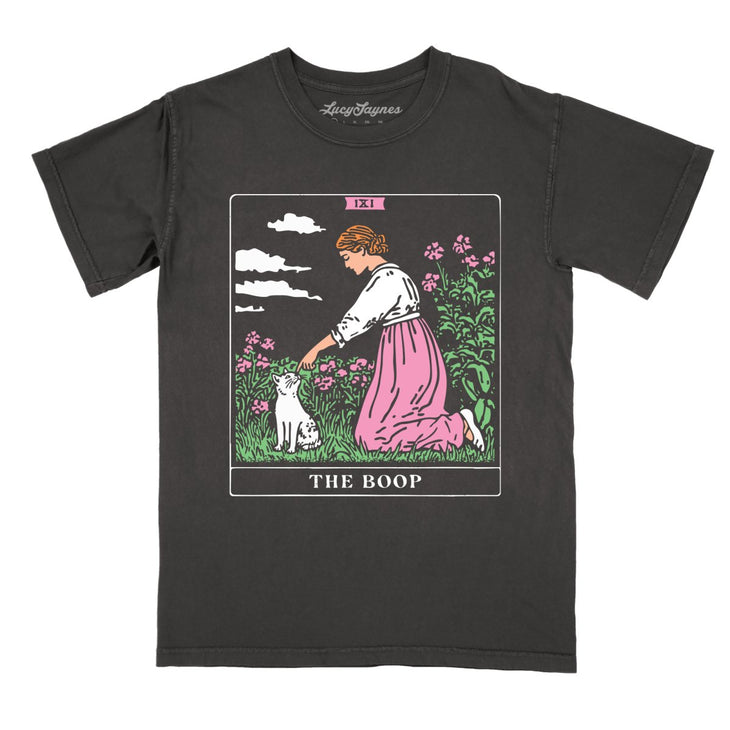 The Boop Tarot Card Comfort Colors Tee