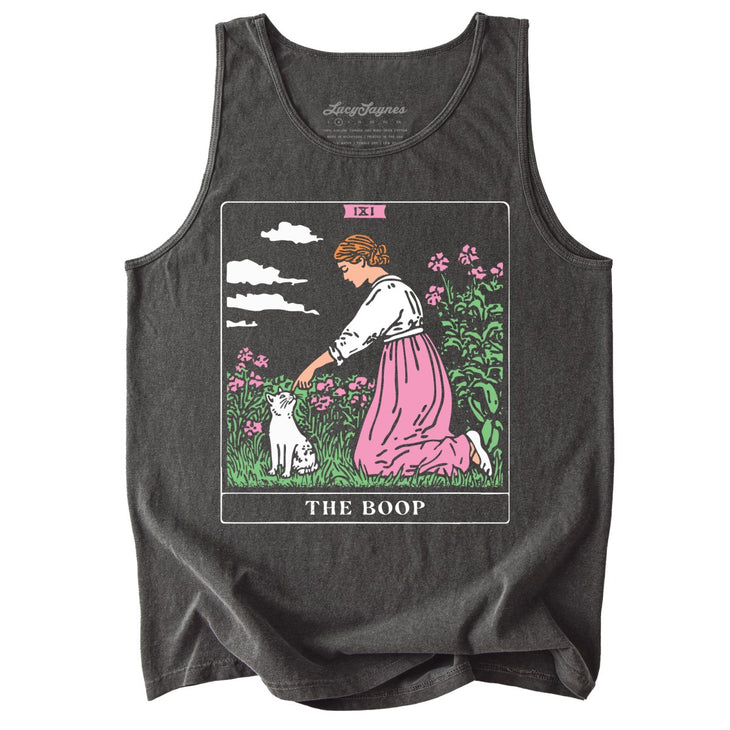 The Boop Tarot Card Comfort Colors Tank Top