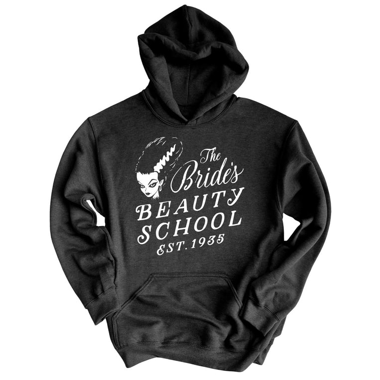 The Bride's Beauty School Graphic Hoodie - Charcoal Heather