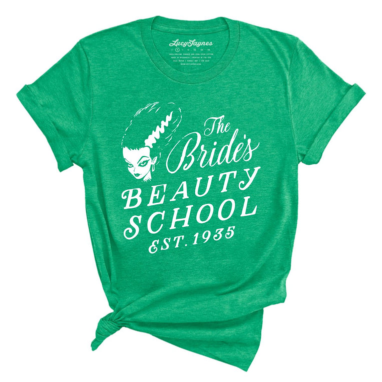 The Bride's Beauty School Graphic Tee - Heather Kelly