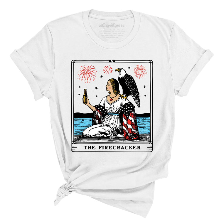 The Firecracker Tarot Card Graphic Tee