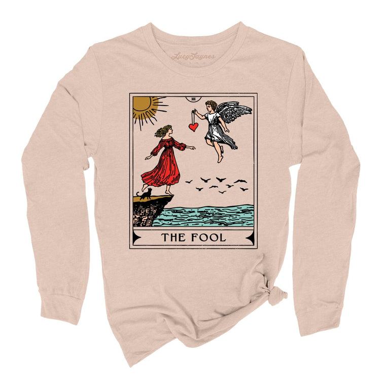 The Fool Tarot Card Graphic Long Sleeve Tee