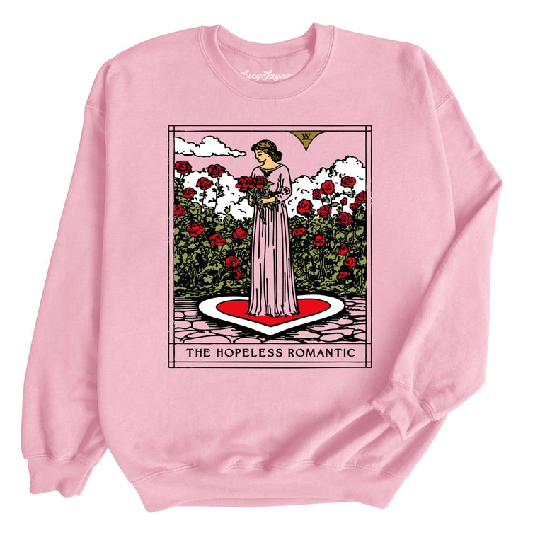 The Hopeless Romantic Tarot Card Graphic Sweatshirt