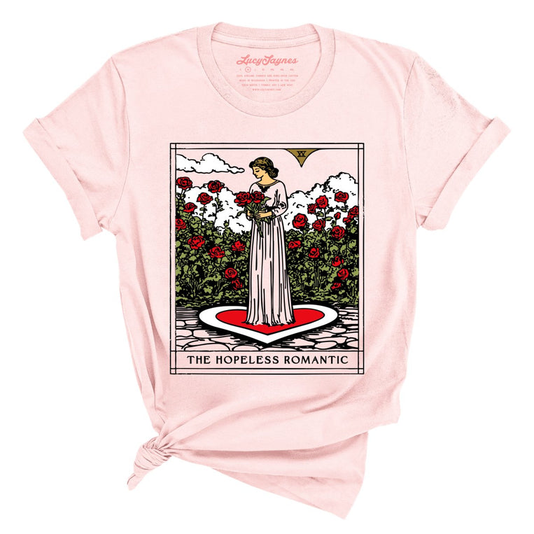 The Hopeless Romantic Tarot Card Graphic Tee