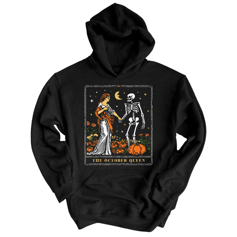 The October Queen Tarot Card Graphic Hoodie