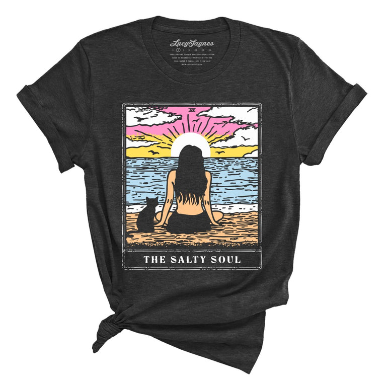 The Salty Soul Tarot Card Graphic Tee