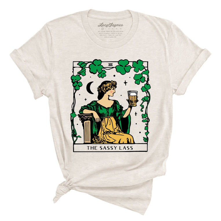 The Sassy Lass Tarot Card Graphic Tee