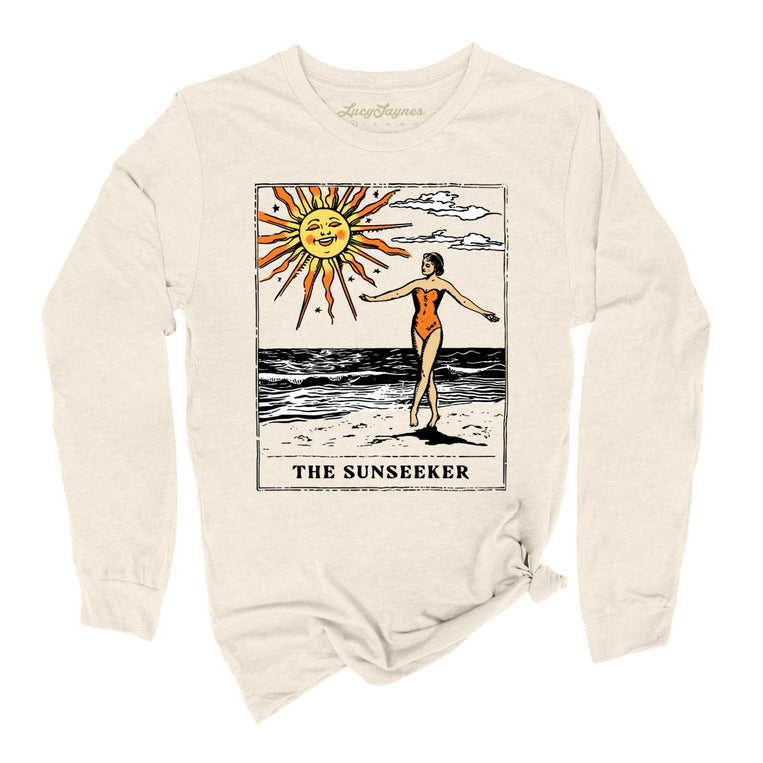 The Sunseeker Tarot Card Graphic Long Sleeve Tee