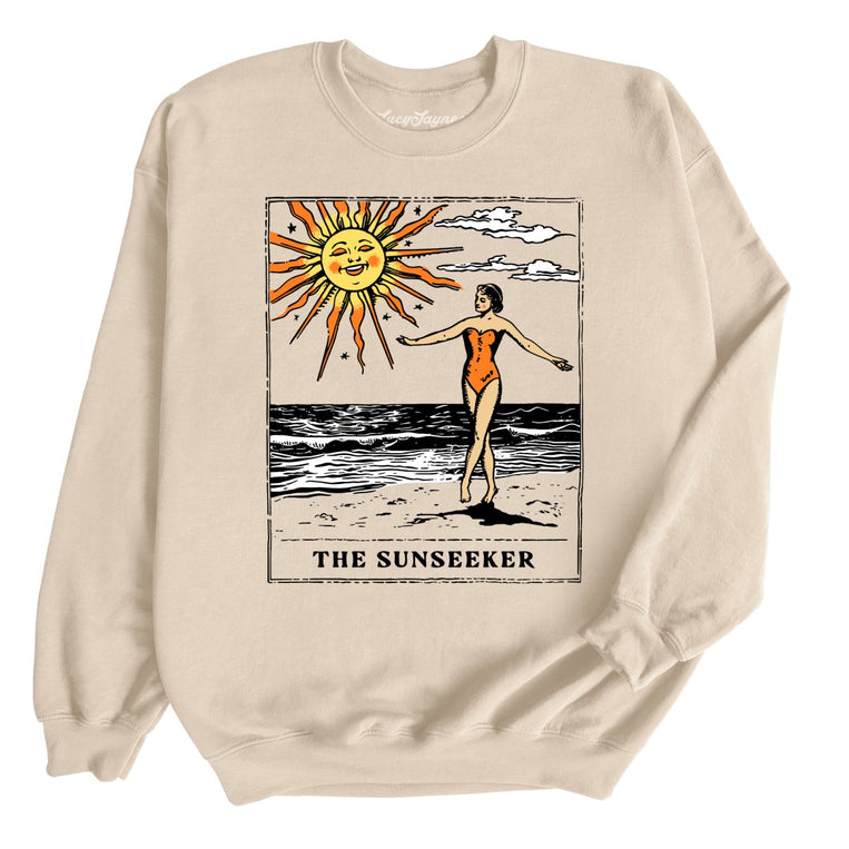 The Sunseeker Tarot Card Graphic Sweatshirt