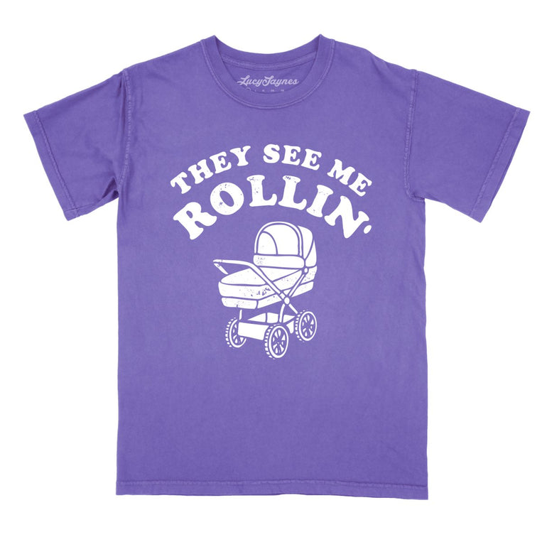 They See Me Rollin' Comfort Colors Graphic Tee