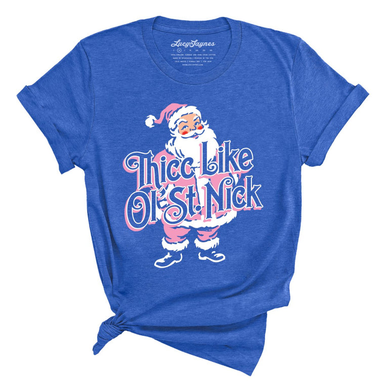 Thicc Like Ol Saint Nick Graphic Tee
