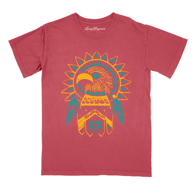 Thunderbird Comfort Colors Graphic Tee - Crimson