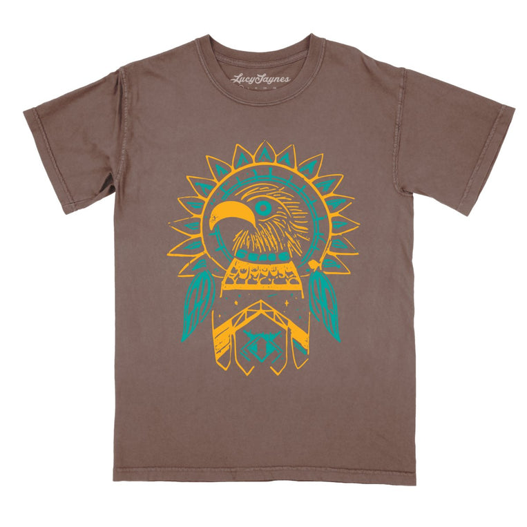 Thunderbird Comfort Colors Graphic Tee - Espresso