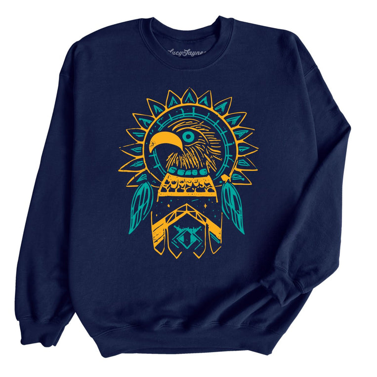 Thunderbird Graphic Sweatshirt - Navy