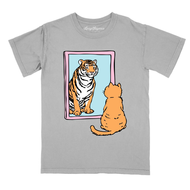 Tiger Kitty Comfort Colors Graphic Tee