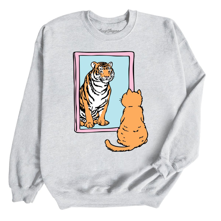 Tiger Kitty Graphic Sweatshirt