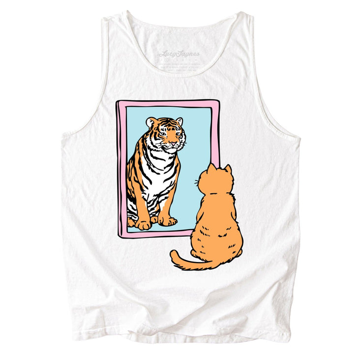 Tiger Kitty Comfort Colors Tank Top