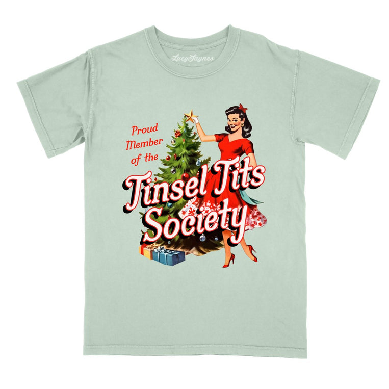 Tinsel Society Comfort Colors Graphic Tee - Bay