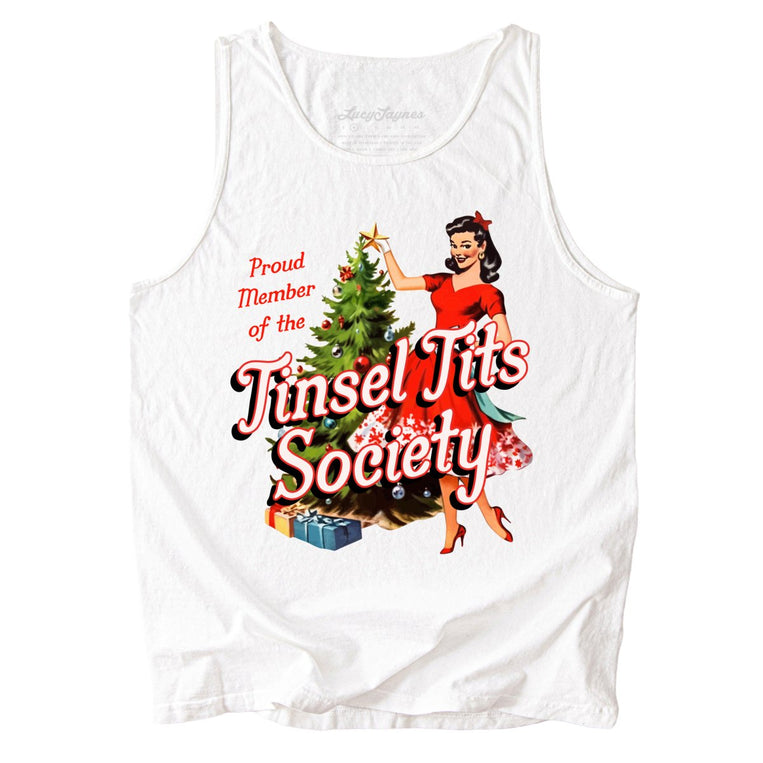 Tinsel Society Comfort Colors Graphic Tank Top