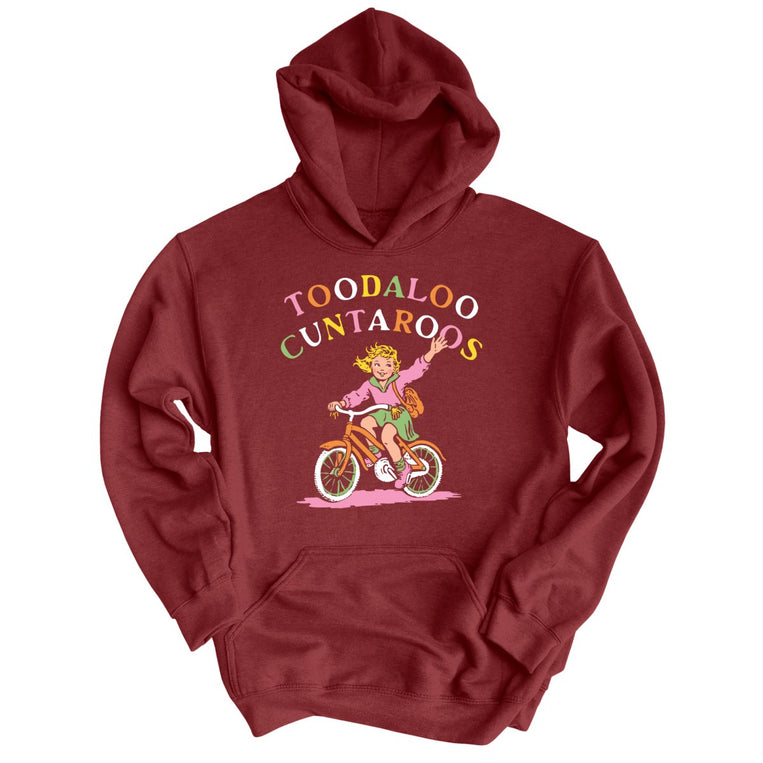 Toodaloo Cuntaroos Graphic Hoodie - Maroon