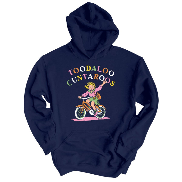 Toodaloo Cuntaroos Graphic Hoodie - Navy