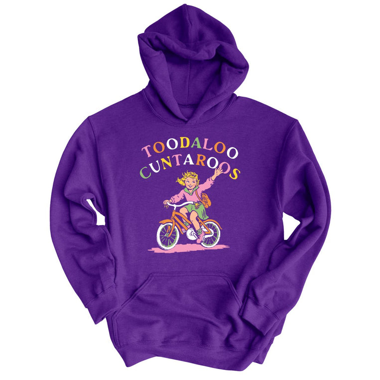 Toodaloo Cuntaroos Graphic Hoodie - Purple